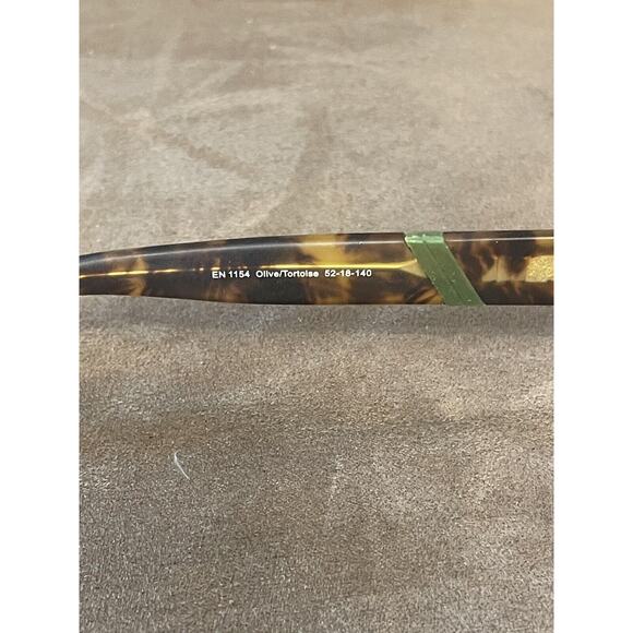 NEW Essential Eyewear EN1154 Full Rim Tortoise Eyeglasses Frame Only 52 18 140mm - Picture 4 of 8